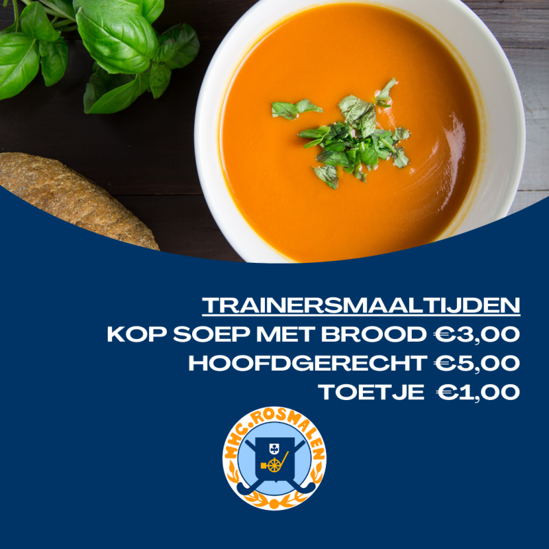 Trainersmaaltijden Nieuws afbeelding